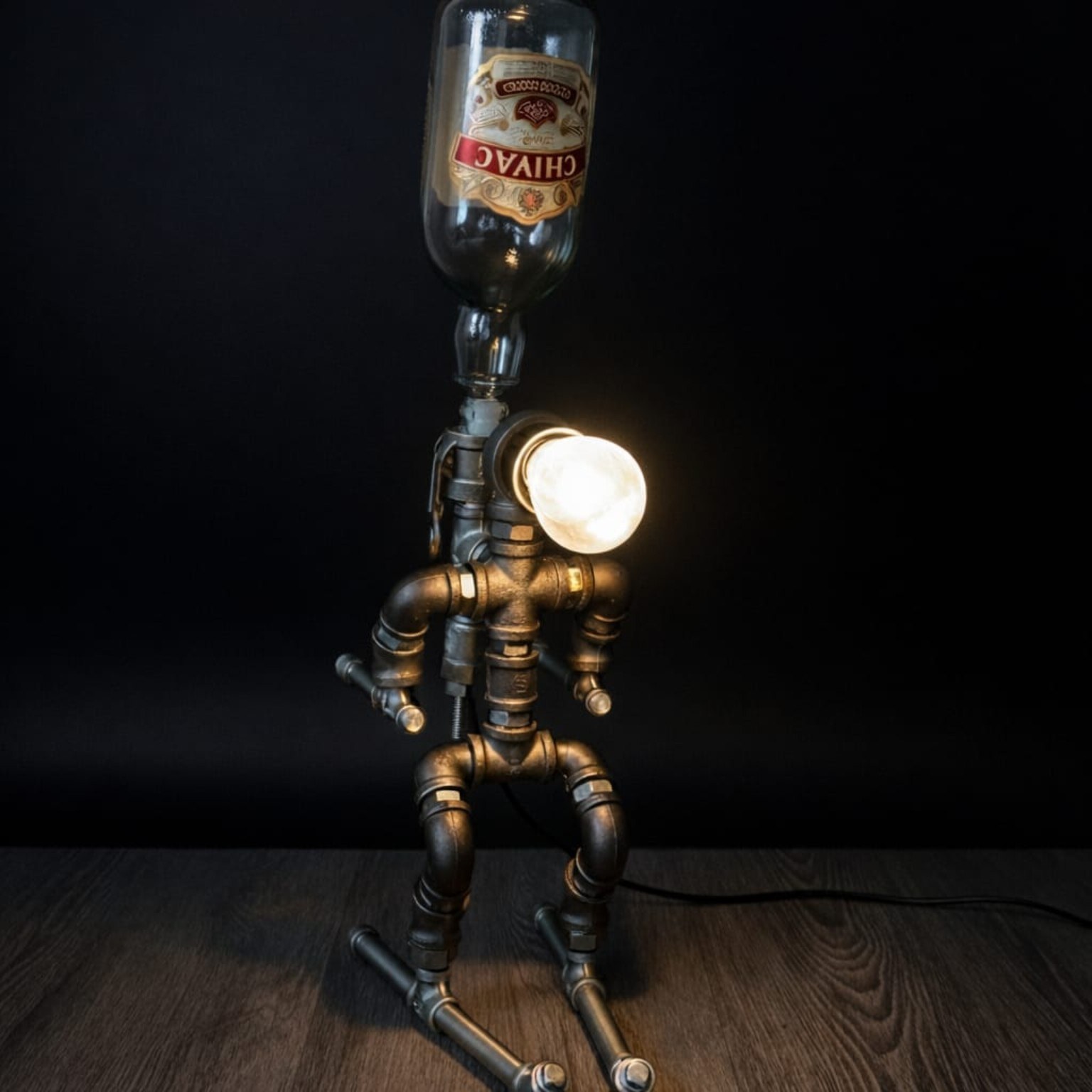 Bottle-Head Pipe Figure Bottle-Head Pipe Figure