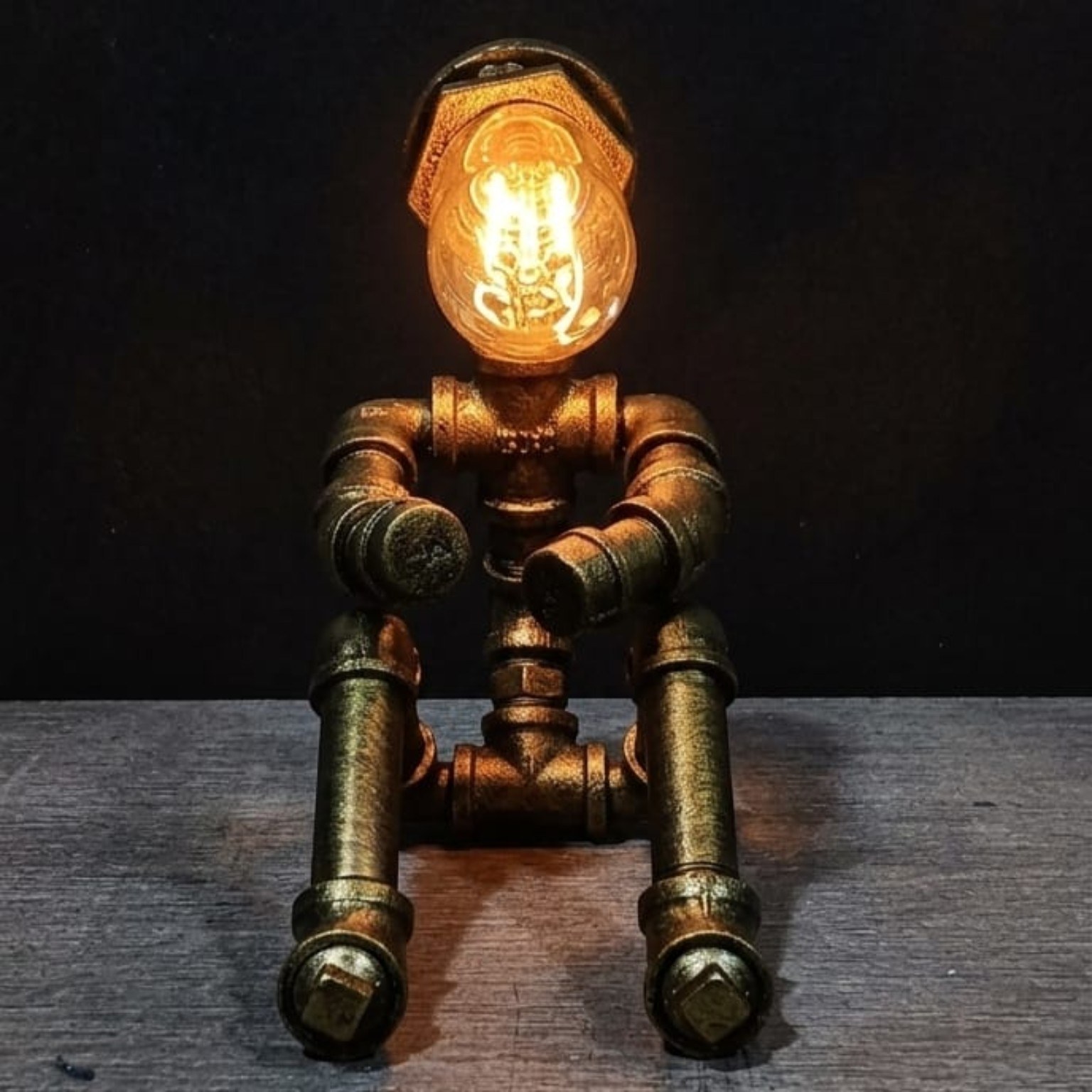 Seated Industrial Figure Seated Industrial Figure