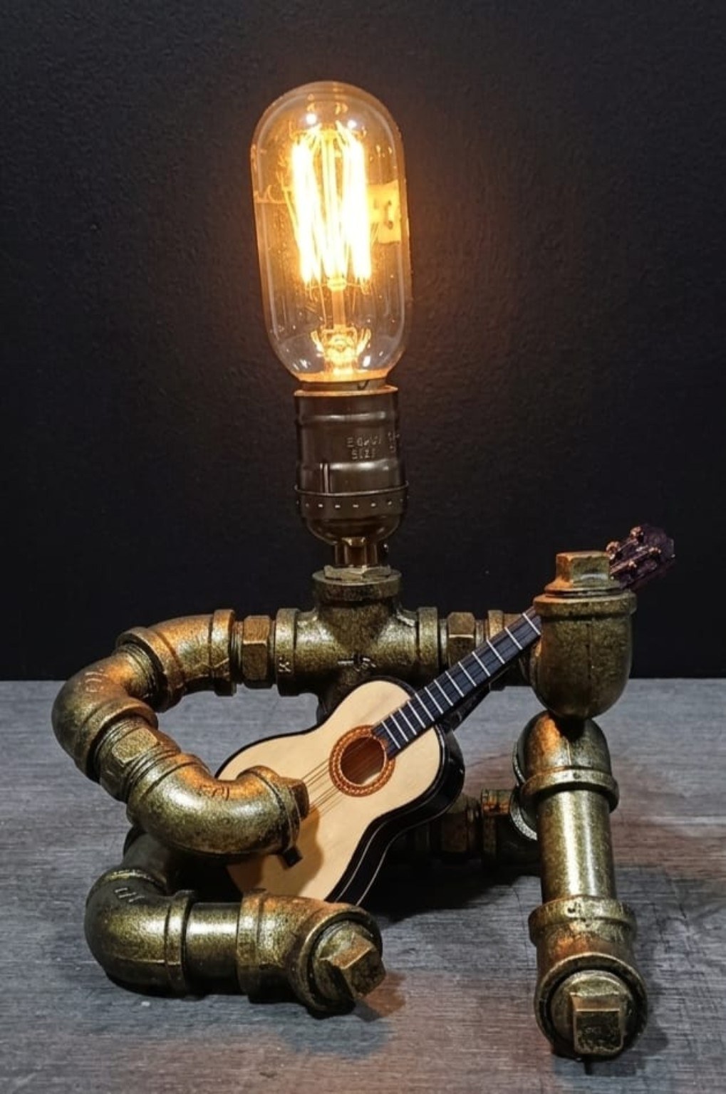 Musician Pipe Figure Musician Pipe Figure